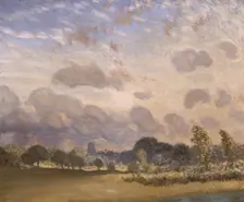Clavering Church, c1908. Creator: George Clausen