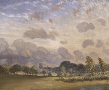 Clavering Church, c1908. Creator: George Clausen