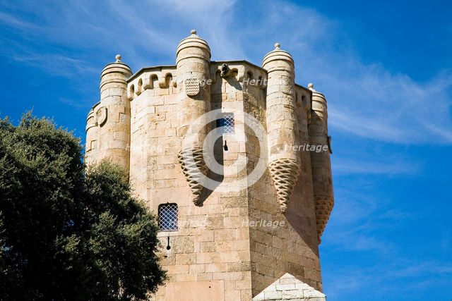 Clavero Tower, Palace of Sotomayor, Salamanca, Spain, 2007. Creator: Samuel Magal.