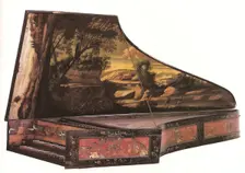 Claviorganum, 1712. Creator: Herman Willenbrock