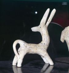 Clay Chamois Figurine from Vaulted Tomb, Porti Messaras, Crete, c2500BC