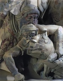 Clay sculpture group from the temple of Pyrgi