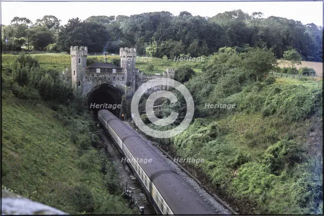 Clayton Tunnel North Portal, Pyecombe, Mid Sussex, West Sussex, 1977. Creator: Dorothy Chapman.