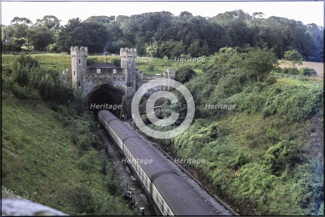 Clayton Tunnel North Portal, Pyecombe, Mid Sussex, West Sussex, 1977. Creator: Dorothy Chapman.
