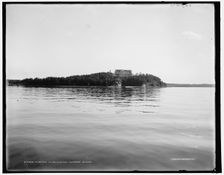 Clayton Club, Clayton, Thousand Islands, c1902. Creator: William H. Jackson