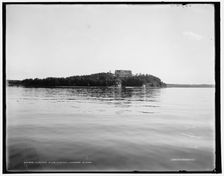 Clayton Club, Clayton, Thousand Islands, c1902. Creator: William H. Jackson