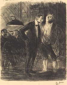 Cleaned Out, 1914. Creator: Jean Louis Forain