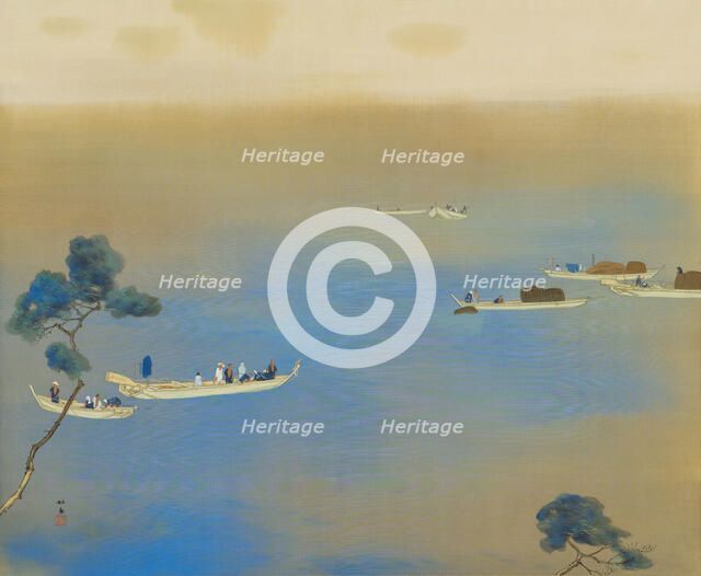 Clear and Tranquil Light of the Sea, 1926. Creator: Takeuchi, Seiho (1864-1942).