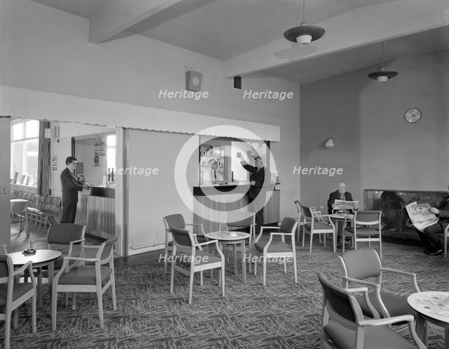 Clear beer at the miners' welfare, Swinton, South Yorkshire, 1960. Creator: Michael Walters.