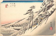 Clear Weather after Snow, 19th century. Creator: Ando Hiroshige
