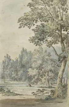 Clearing in a forest, 1783. Creator: Johannes Huibert Prins