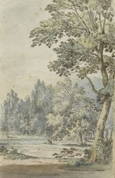 Clearing in a forest, 1783. Creator: Johannes Huibert Prins