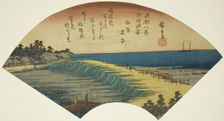 Clearing Weather at Susaki (Susaki seiran), from the series "Eight Views of the Eastern..., 1836/37. Creator: Ando Hiroshige