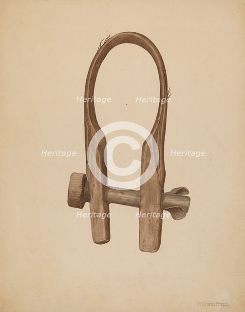 Cleaver, 1935/1942. Creator: William Frank.