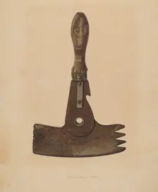 Cleaver, 1939. Creator: Edward Unger