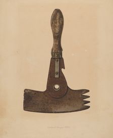 Cleaver, 1939. Creator: Edward Unger
