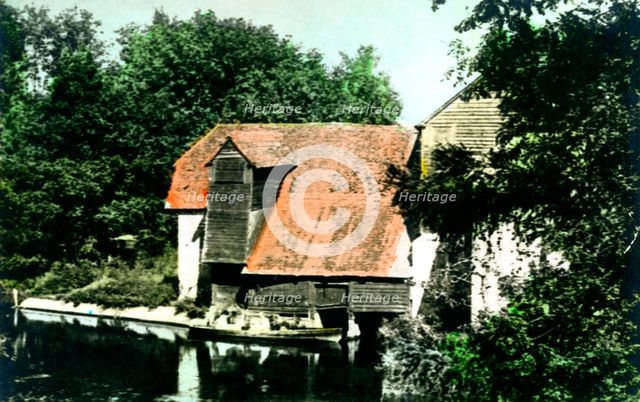 Cleeve Mill, Goring, Oxfordshire, 1926.Artist: Cavenders Ltd