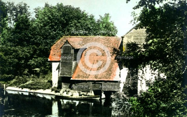 Cleeve Mill, Goring, Oxfordshire, 1926.Artist: Cavenders Ltd