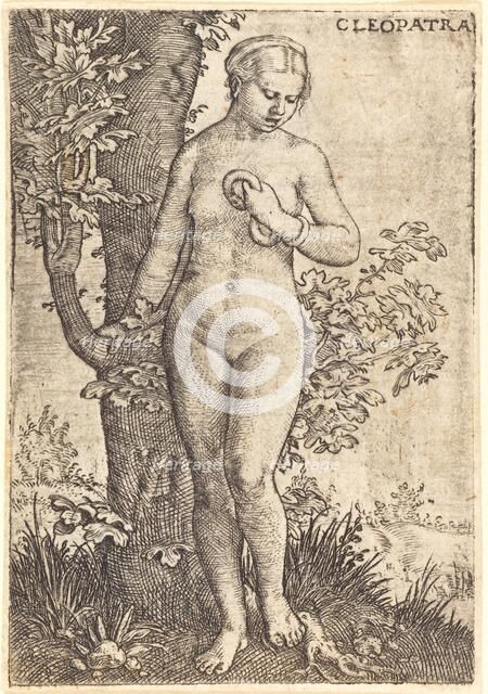 Cleopatra, 1524. Creator: Barthel Beham.