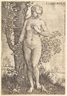 Cleopatra, 1524. Creator: Barthel Beham
