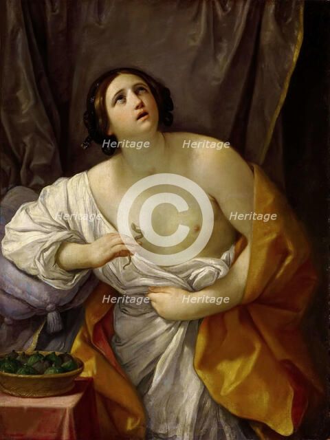 Cleopatra, 1638-1639. Creator: Reni, Guido (1575-1642).