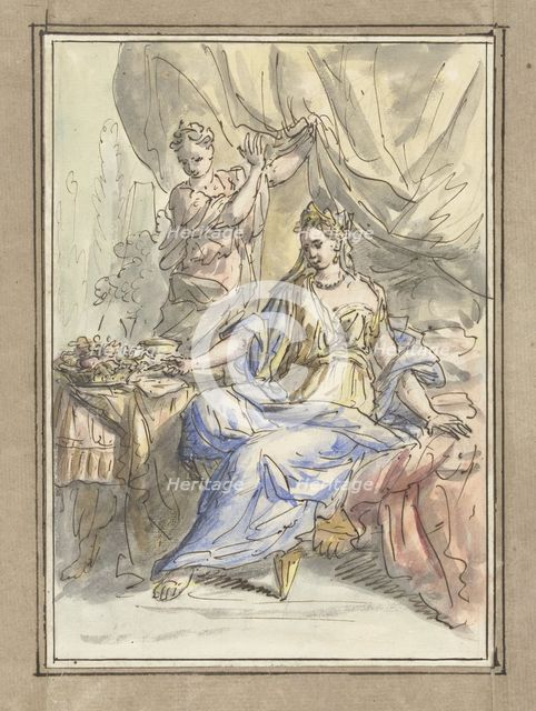 Cleopatra, 1677-1755. Creator: Elias van Nijmegen.
