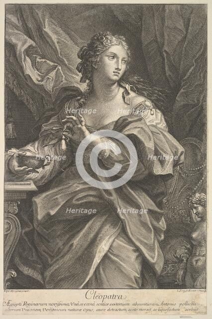 Cleopatra, 1720. Creator: Johann Jakob Frey the Elder.