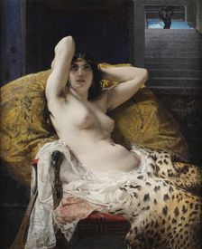Cleopatra, 1865. Creator: Bianchi, Mosè (1840-1904)