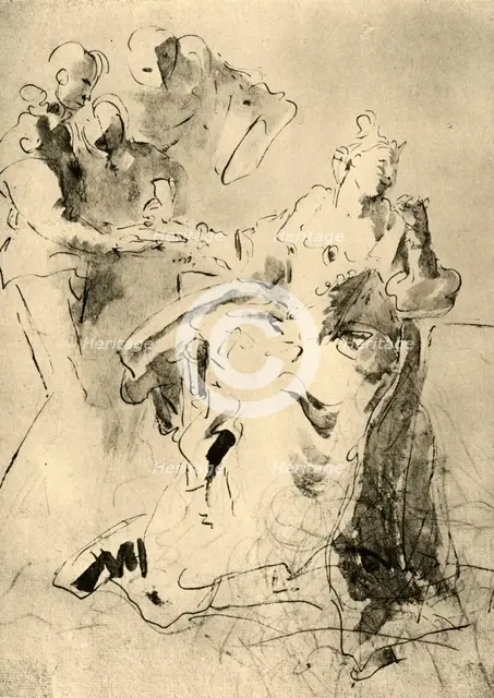 'Cleopatra', before 1751, (1928). Artist: Giovanni Battista Tiepolo.
