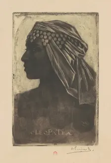 Cleopatra, before 1889. Creator: Henri-Charles Guerard
