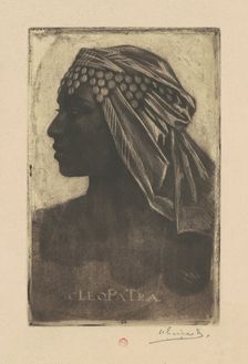 Cleopatra, before 1889. Creator: Henri-Charles Guerard