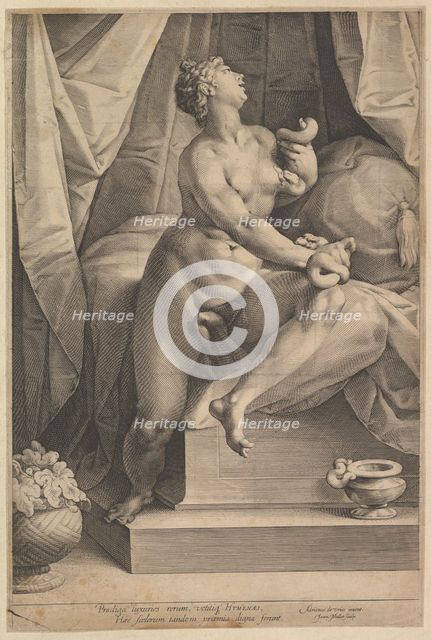 Cleopatra, ca. 1623. Creator: Jan Muller.