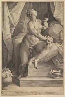 Cleopatra, ca. 1623. Creator: Jan Muller