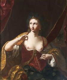 Cleopatra, ca 1664. Creator: Sirani, Elisabetta (1638-1665)