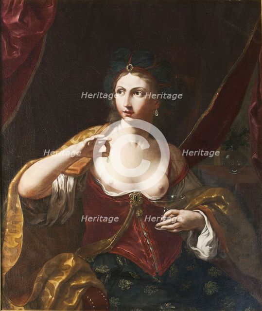 Cleopatra, ca 1664. Creator: Sirani, Elisabetta (1638-1665).