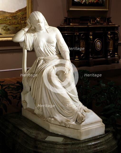 Cleopatra, Carved 1860. Creator: William Wetmore Story.