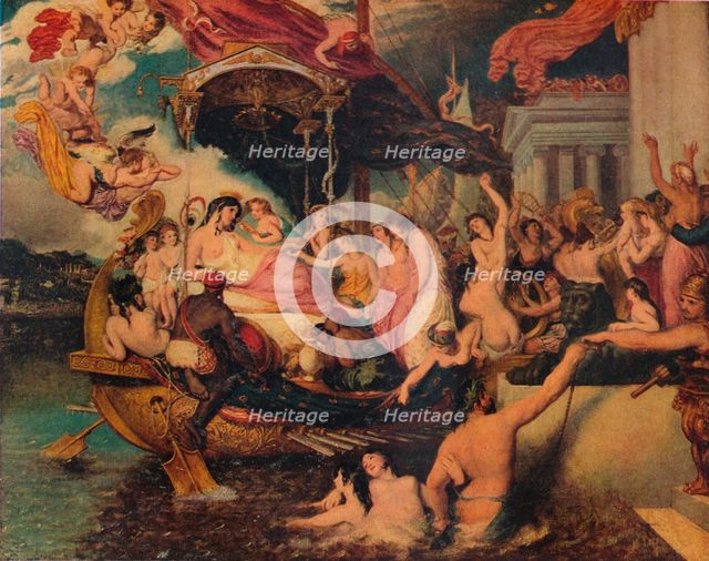 'Cleopatra's Arrival in Cilicia', 1821.  Artist: William Etty.