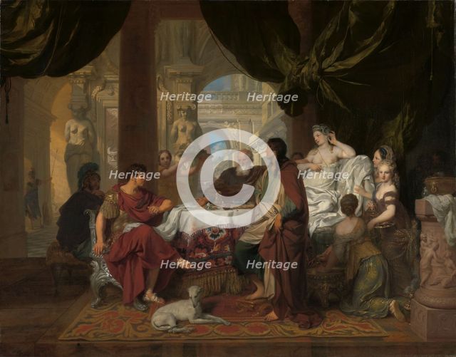 Cleopatra’s Banquet, c.1675-c.1680. Creator: Gerard de Lairesse.