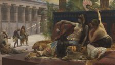 Cleopatra Testing Poisons on Condemned Prisoners, 1887. Creator: Cabanel, Alexandre (1823-1889)