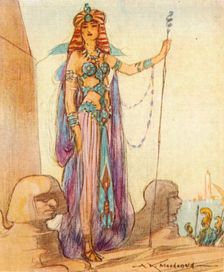 Cleopatra VII (69-30 BC), Queen of Egypt, 1937. Artist: Alexander K MacDonald