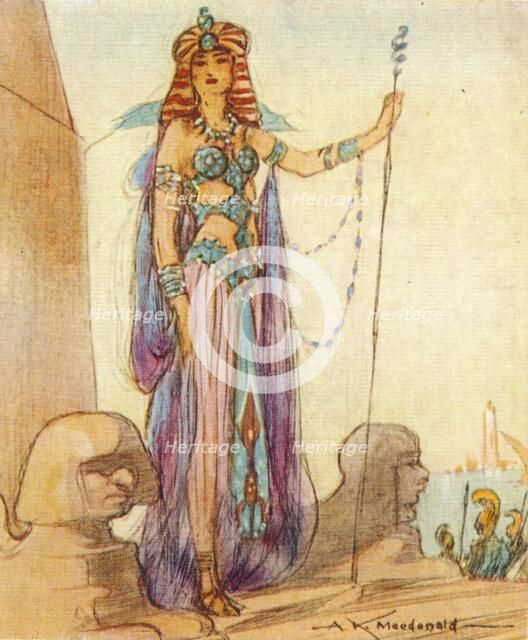 Cleopatra VII (69-30 BC), Queen of Egypt, 1937. Artist: Alexander K MacDonald