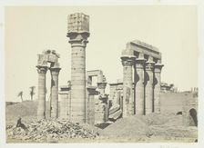 Cleopatra's Temple at Erment, near Thebes, 1857. Creator: Francis Frith