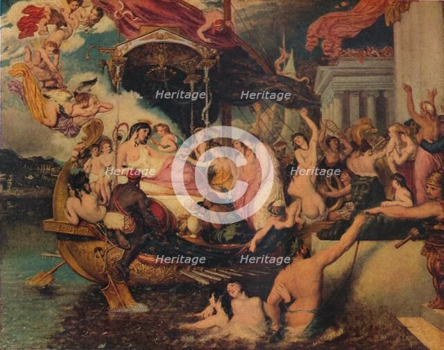 'Cleopatra's Arrival in Cilicia', 1821.  Artist: William Etty.