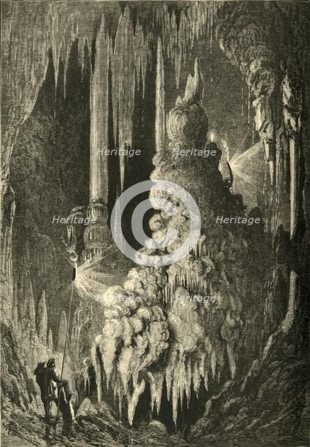 'Cleopatra's Needle and Anthony's Pillar', 1872.  Creator: Harry Fenn.