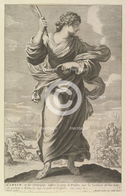 Clélie, 1647. Creators: Gilles Rousselet, Abraham Bosse.