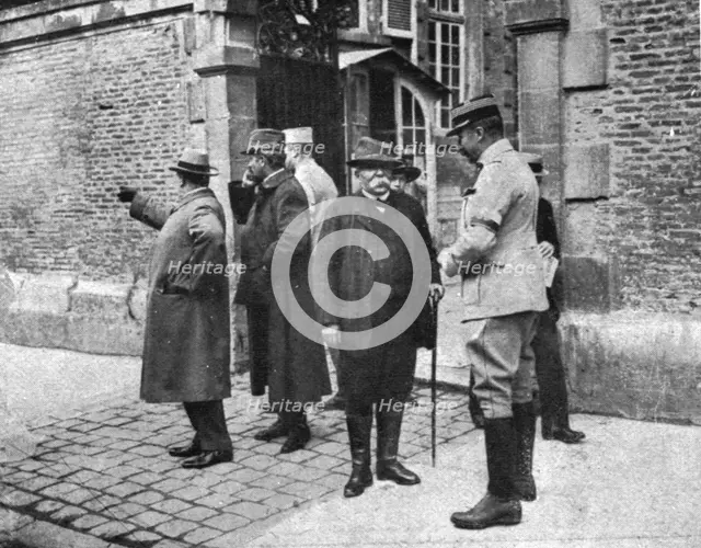 Clemenceau; M. Clemenceau, then editor of 'l'Homme Enchaine'...1917. Creator: Unknown.