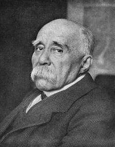 Clemenceau; M.Georges Clemenceau, head of the French government, .., 1917. Creator: Unknown