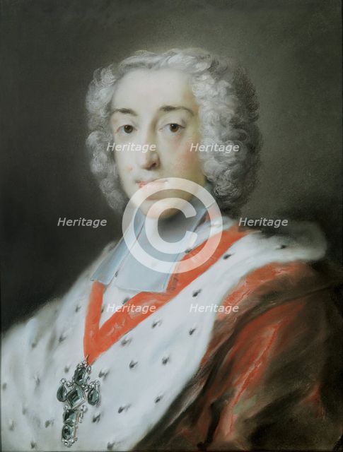 Clemens August of Bavaria (1700-1761), 1727. Artist: Carriera, Rosalba Giovanna (1657-1757)