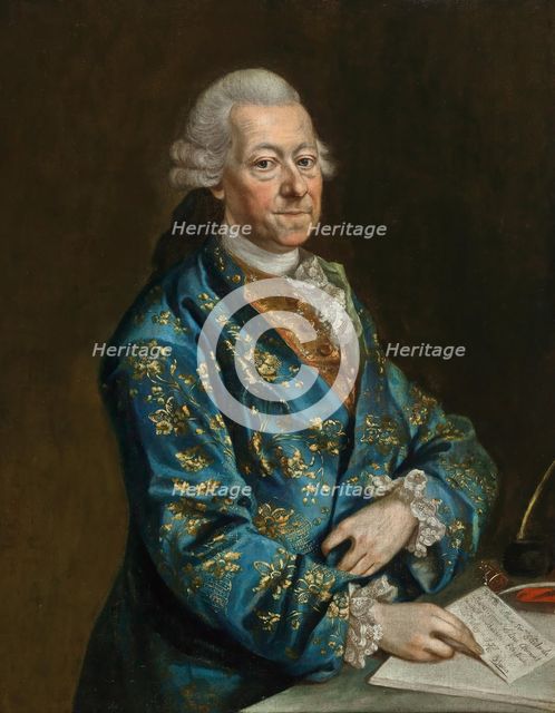 Clemens August of Bavaria (1700-1761), Archbishop-Elector of Cologne. Creator: Maurer, Hubert (1738-1818).