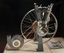Clement V-2 Engine, 1903. Creator: Clément-Bayard